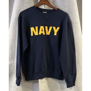 Vintage US Navy‎ USN Crewneck Sweatshirt Size Small